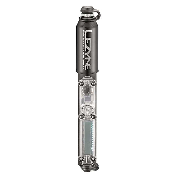 Lezyne, Digital Pressure Drive, Pump, 120psi, Black, 195mm