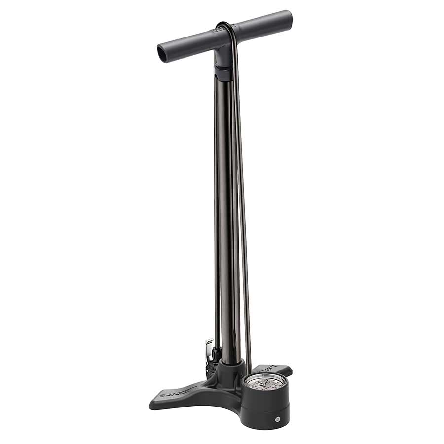 Lezyne, Macro Floor Drive 2.5'', Floor Pump, Dual Valve Head, 220psi, Black
