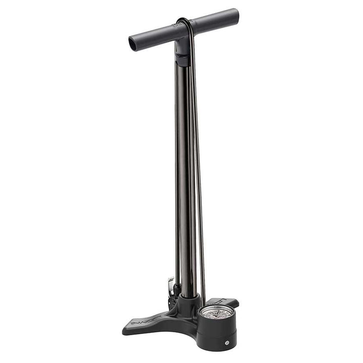 Lezyne, Macro Floor Drive 2.5'', Floor Pump, Dual Valve Head, 220psi, Black