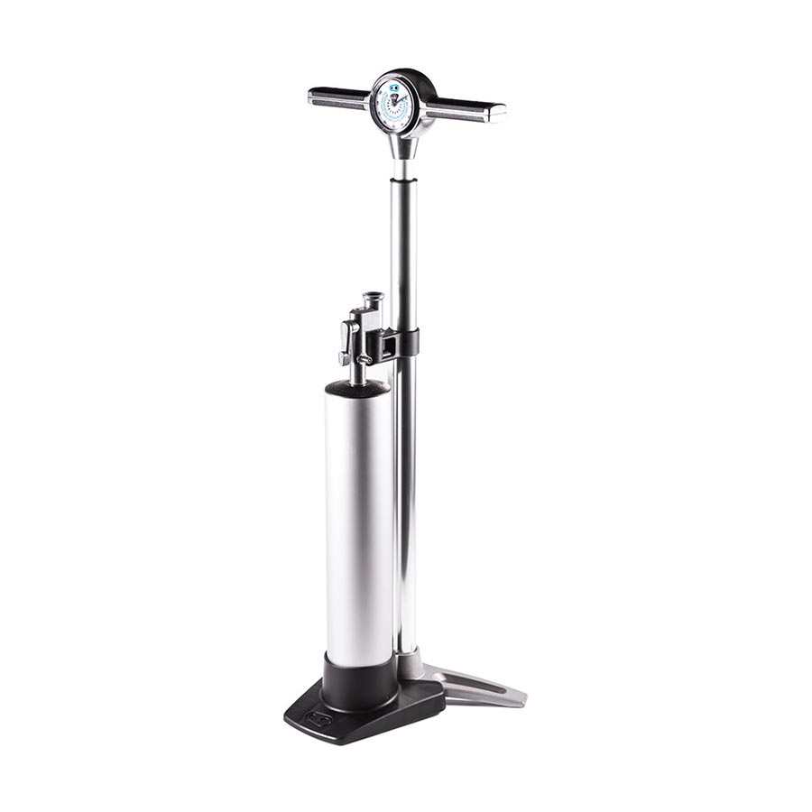 crankbrothers, KLIC Floor Analog, Floor Pump, Universal, 160psi, Silver