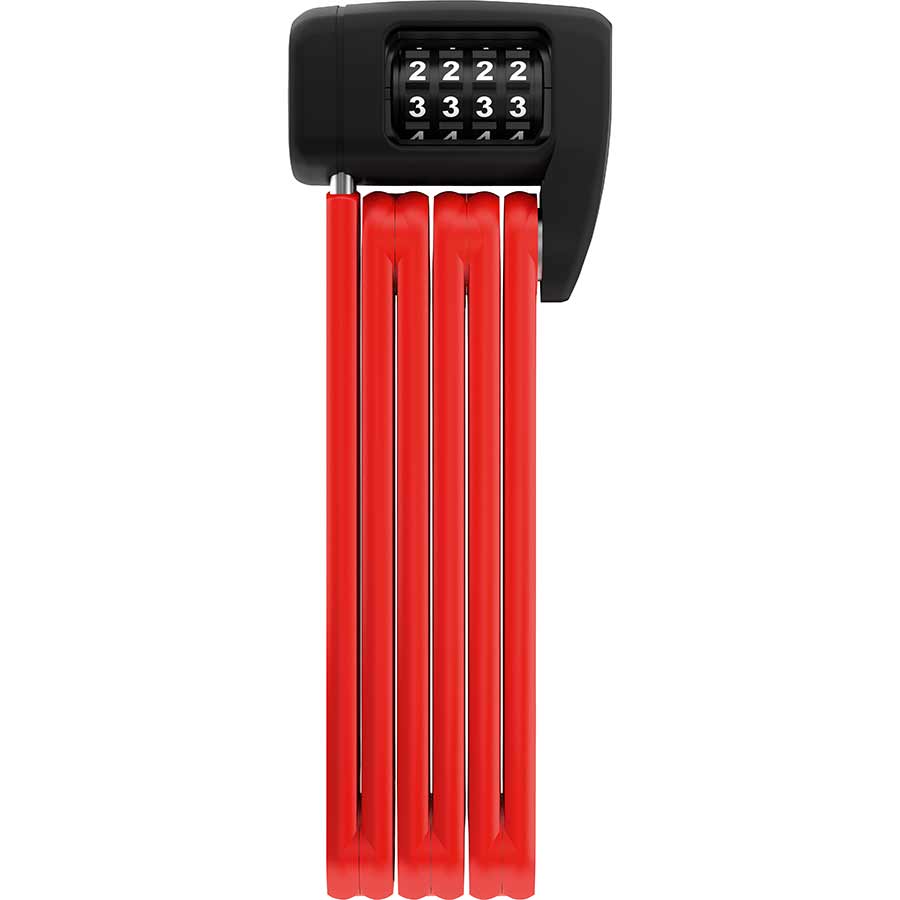 Abus, Bordo Lite 6055C, Folding Lock, Combination, 85cm, 5mm, Red