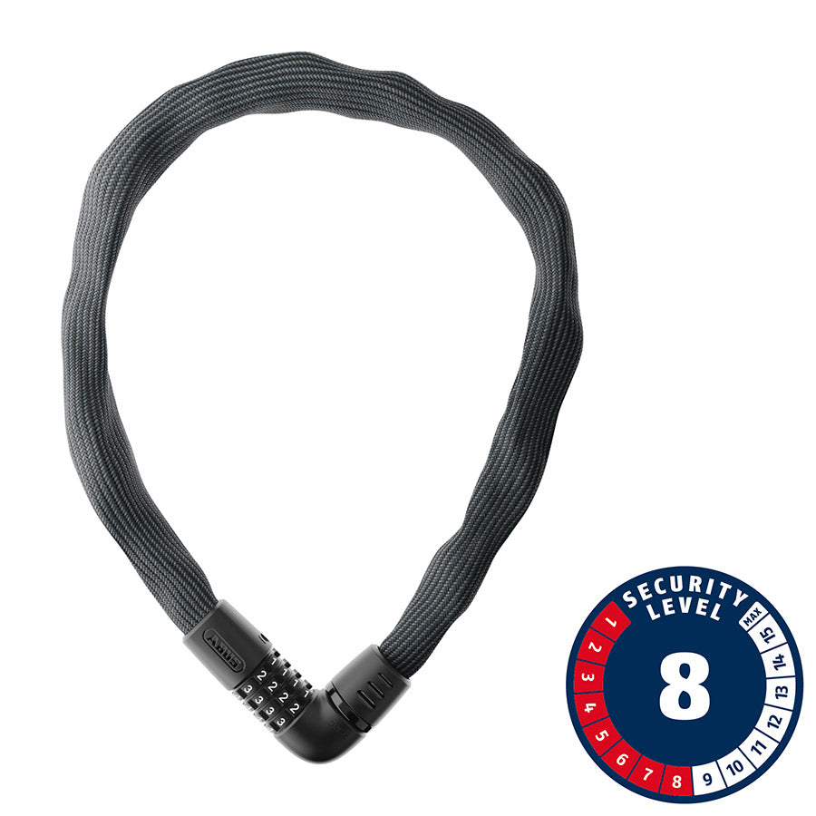 Abus, IVERA 7210C, Chain Lock, Combination, 7mm, 110cm, 43.3&
