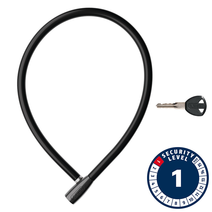 Abus, Cavo 1406K, Cable lock, Key, 6mm, 55cm, 1.8&