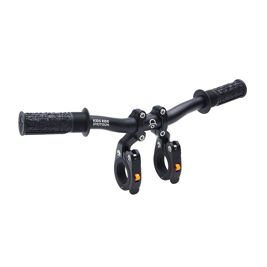 Kids Ride Shotgun, Pro MTB Seat Combo Box, Baby Seat, Seat & Handlebar Combo, Black