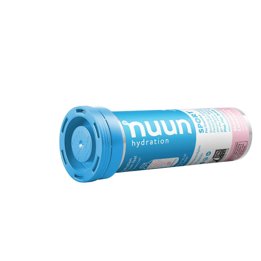 Nuun, Sport, Drink Mix, Strawberry Lemonade, Box of 8, 10 servings